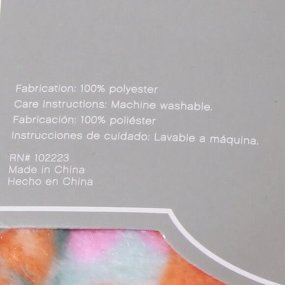 Hudson & Essex Plush Throw Spring Floral Ultra Soft Size 50 in X 70 in NEW - Picture 13 of 16